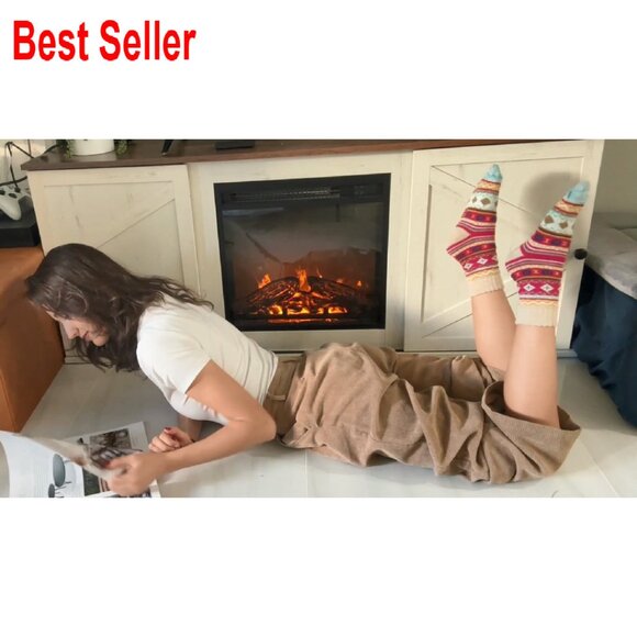 Wool Blend Socks 5-Pair Pack Cozy Thick Warm Winter Calf Length - Picture 8 of 8